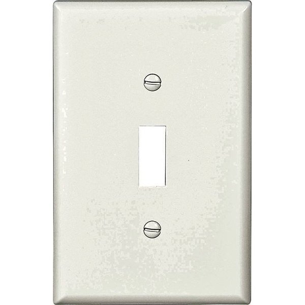 Eaton Wiring Devices Wall Plate 1Gang Tgl Mid White PJ1W